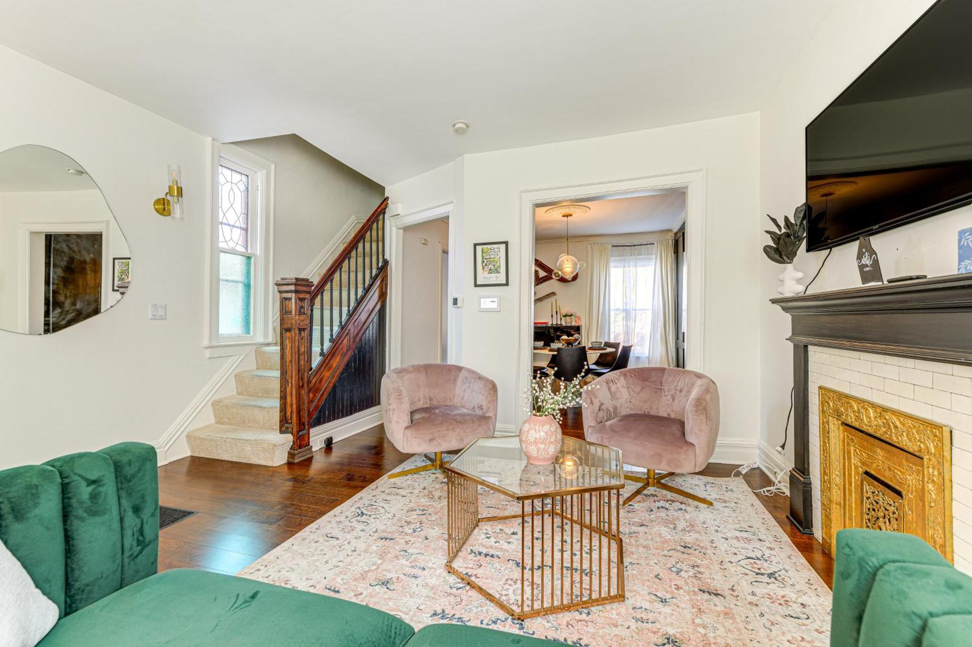 Historic Buffalo Row House Near Delaware Park Luaran gambar